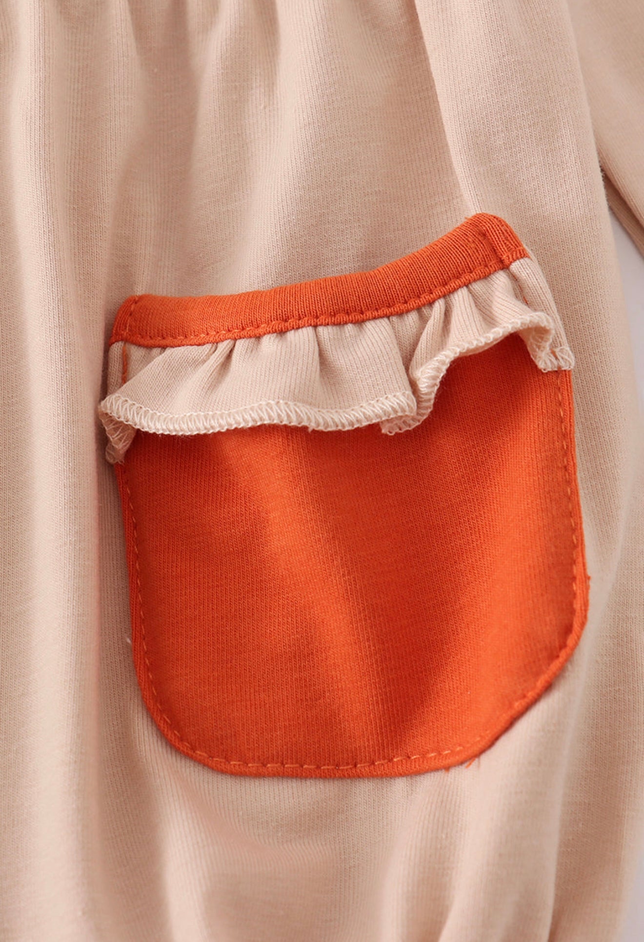 Rust Isaiah embroidery girl bubble