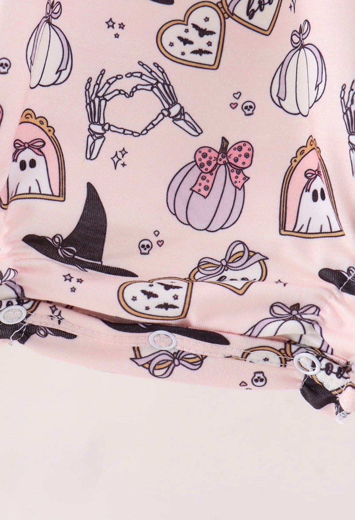 Pink Spooky Embroidery Bubble