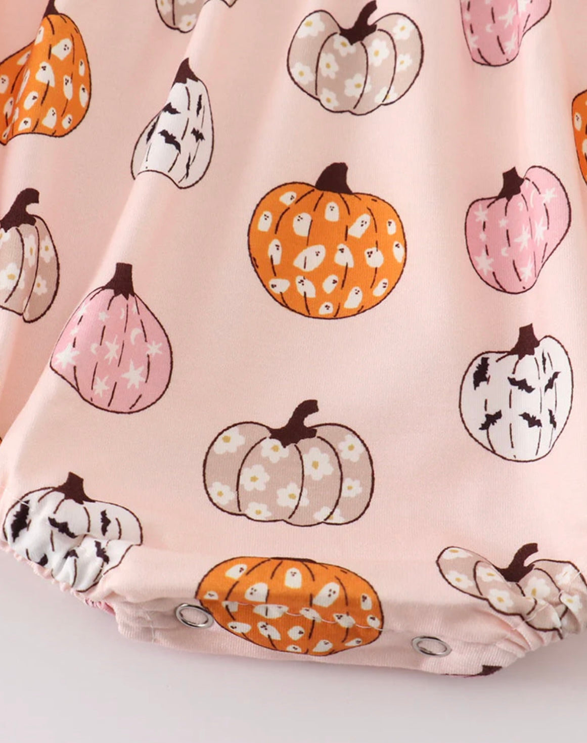 Pink pumpkin girl bubble