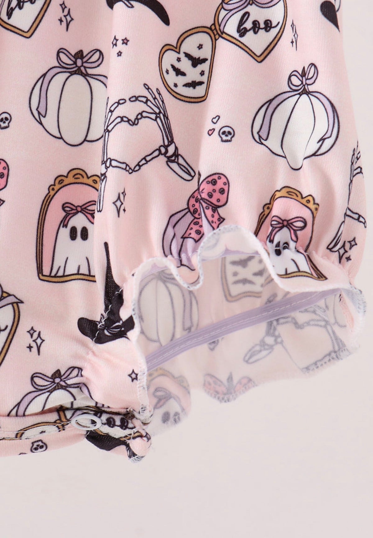Pink Spooky Embroidery Bubble