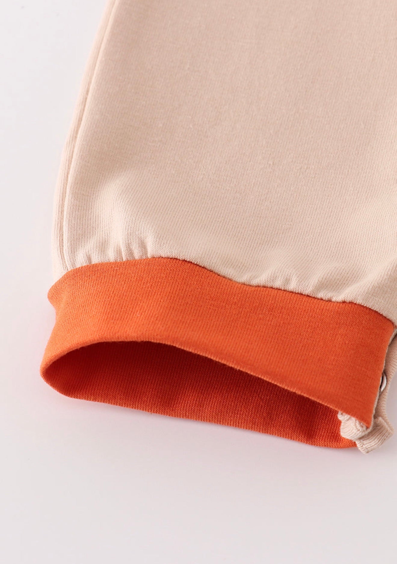 Rust Isaiah embroidery boy romper