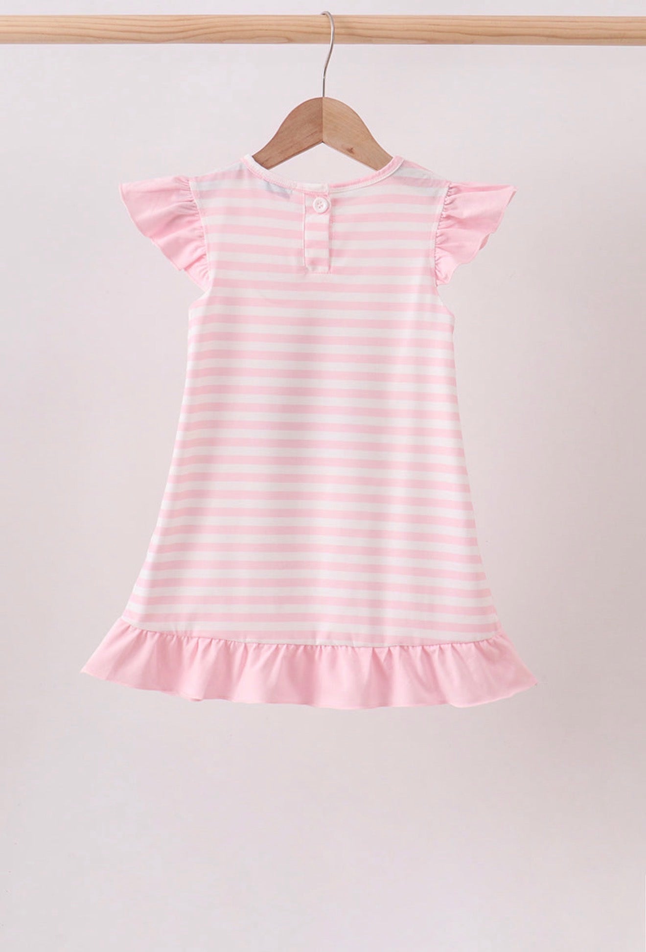 Pink Stripe Apple Book
Appliqué Dress