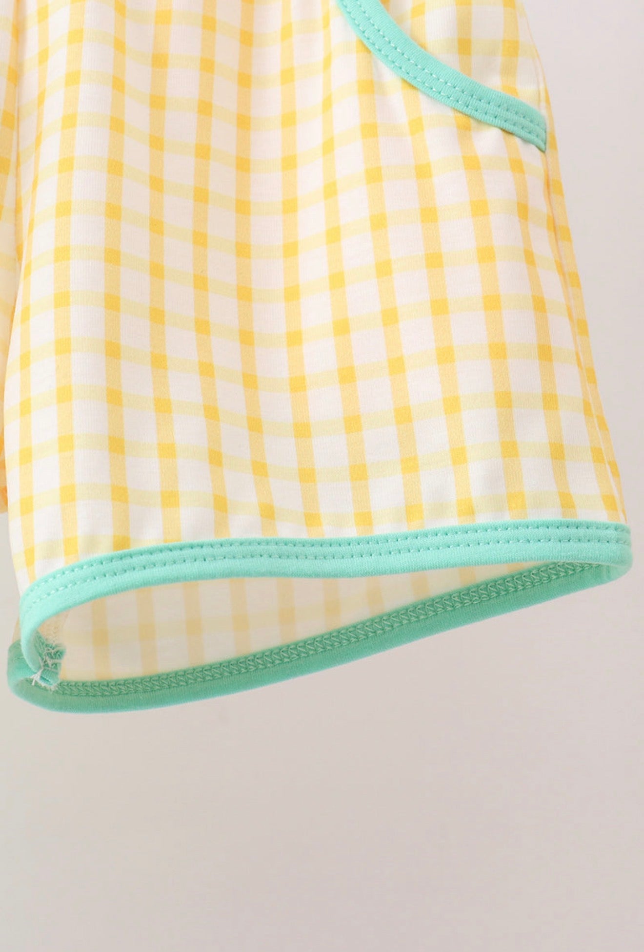 Mustard Honey Bear
Embroidered Short Set