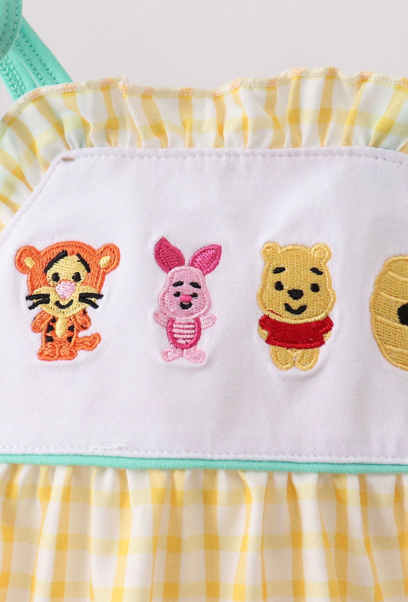 Mustard Honey Bear
Embroidered Bubble