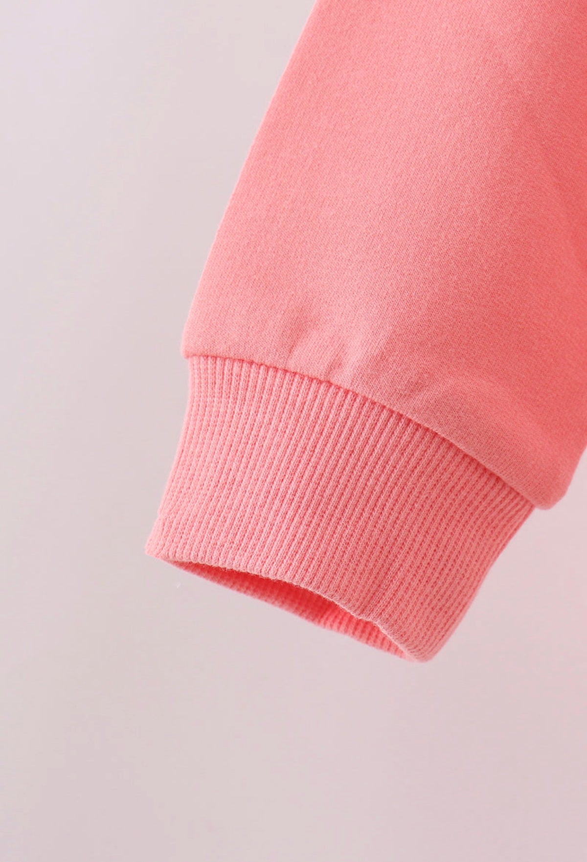Pink Floral Bow Embroidery
Top