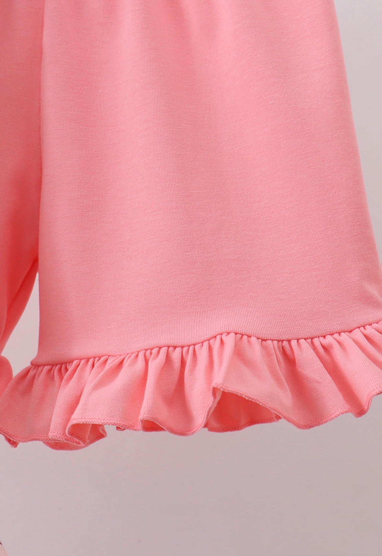 Western cowgirl boots smocked ruffle shorts set
