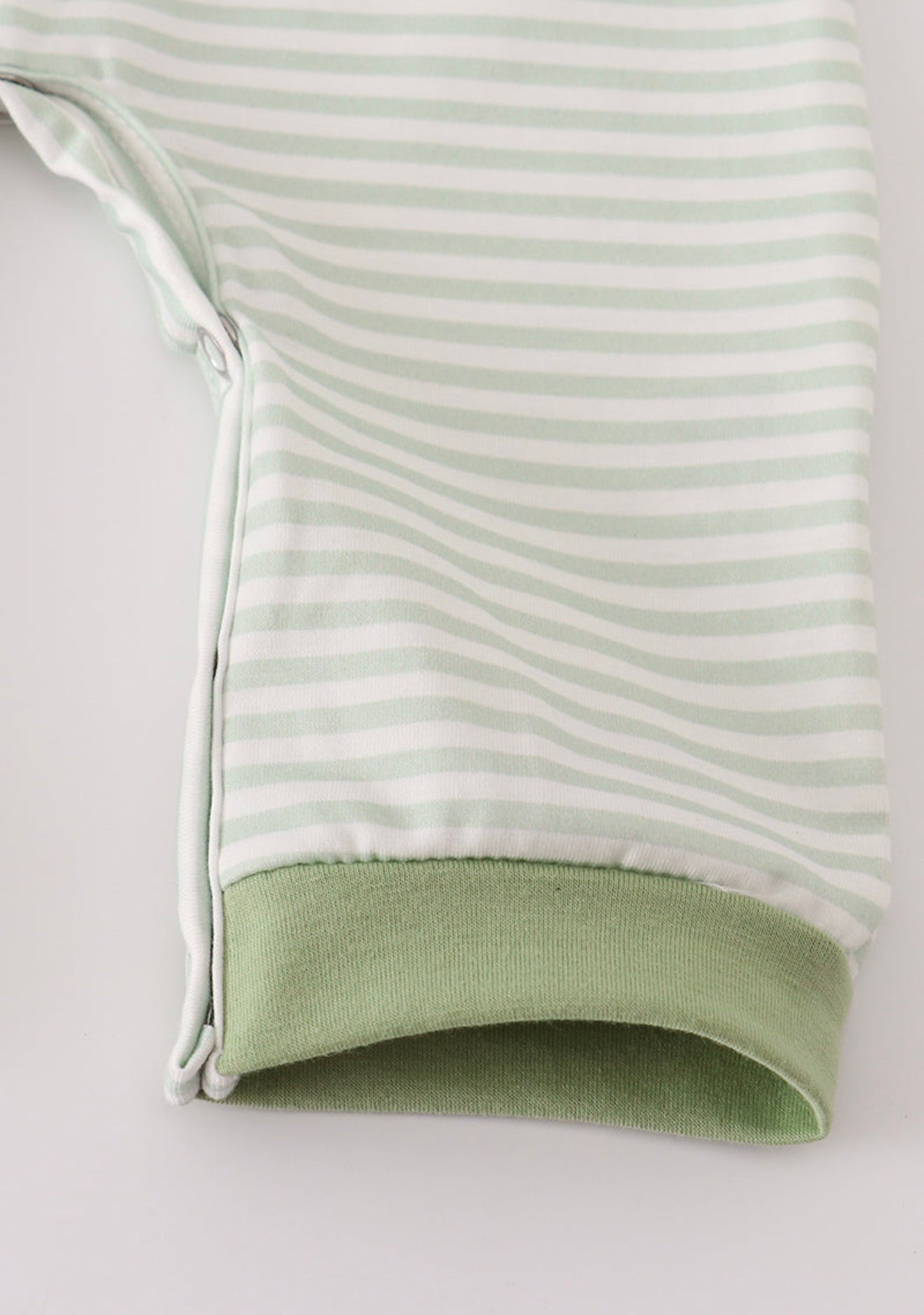 Sage Turkey Appliqué Stripe Boy’s Romper