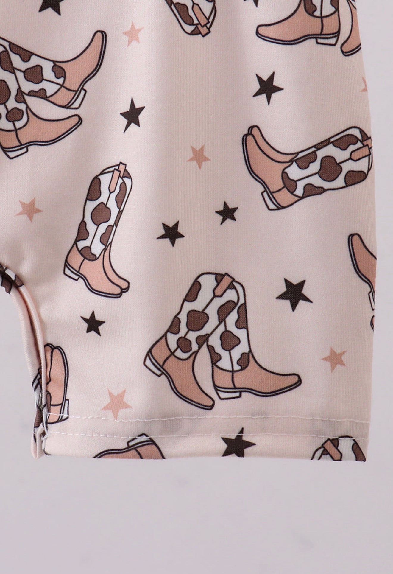 Western cowboy boots smocked jonjon