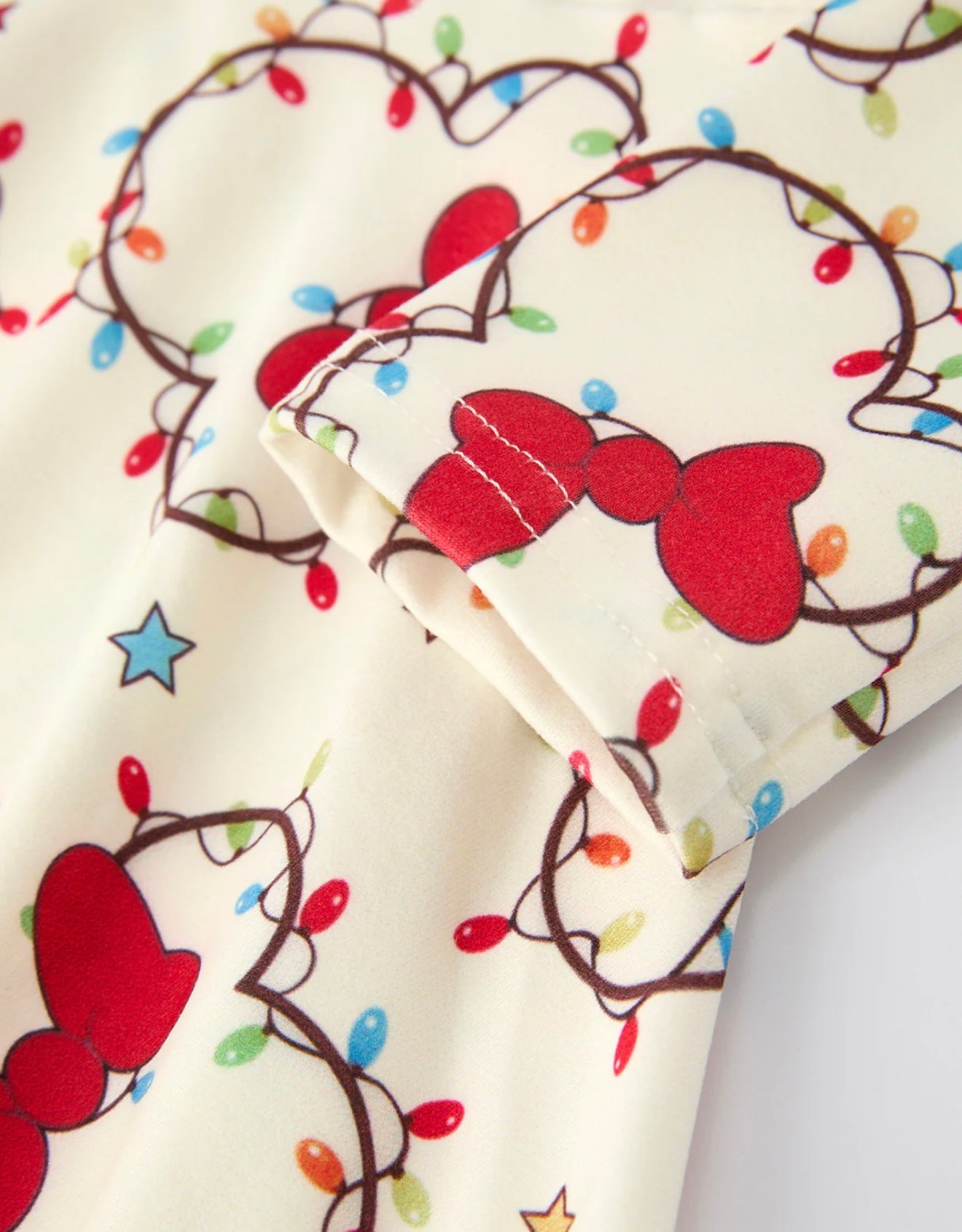 Cute Christmas Decor Dress: Colorful String of Lights