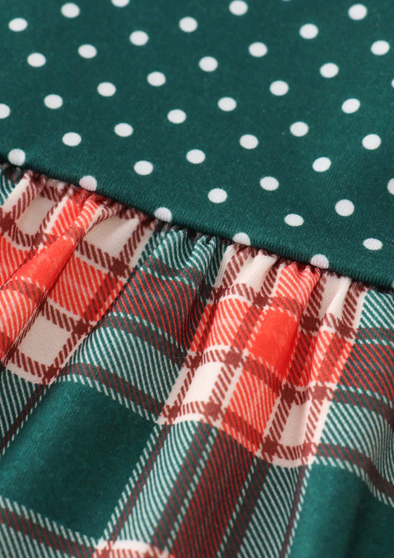 Forest Merry Christmas Plaid Dress ￼