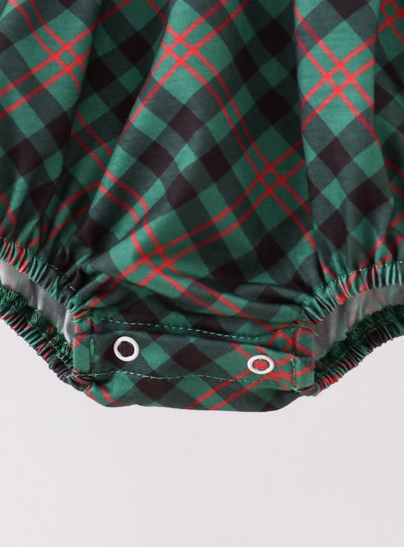 Forest Velvet Girl’s Ruffle Bubble