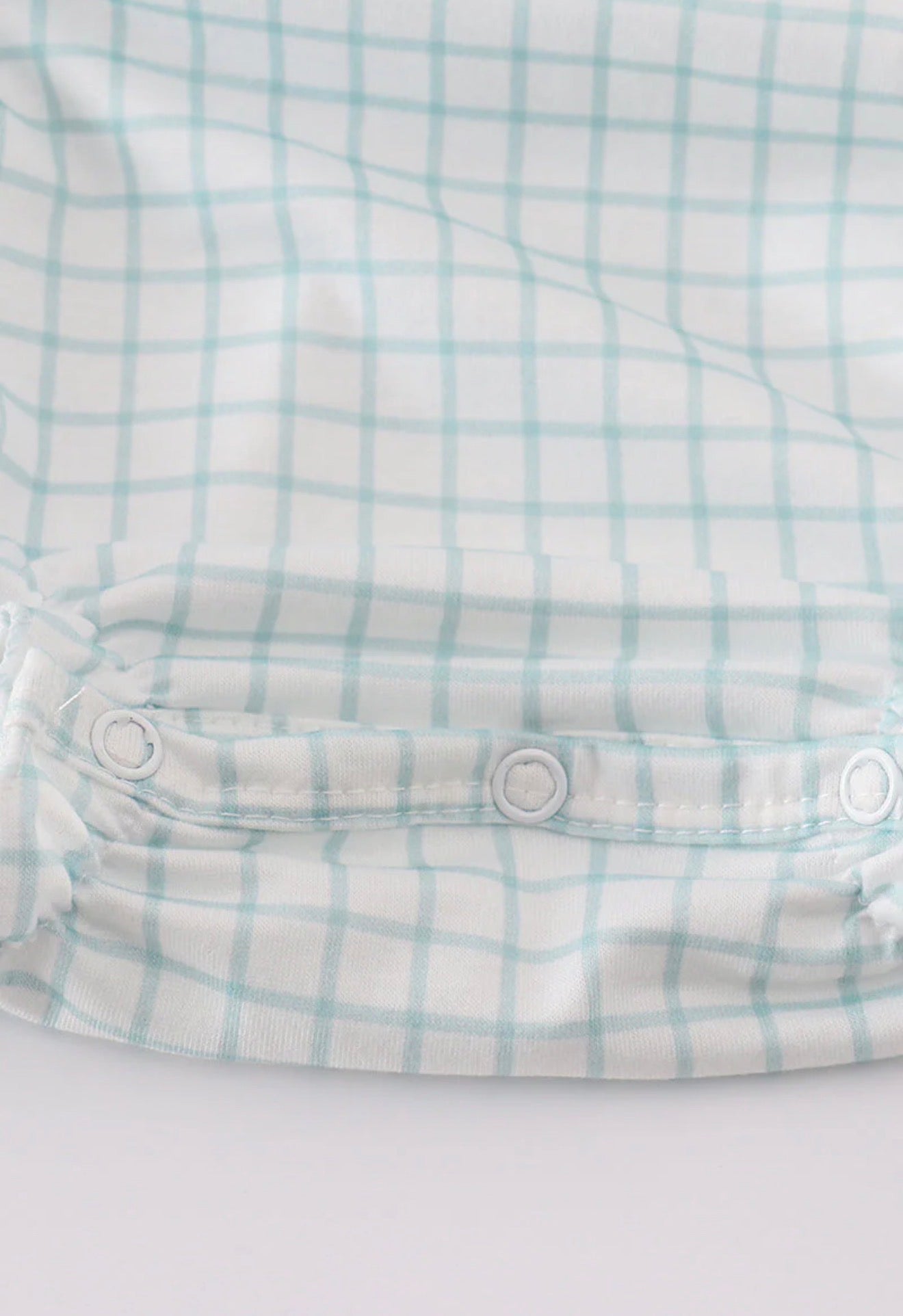 Blue He is Risen embroidery bubble