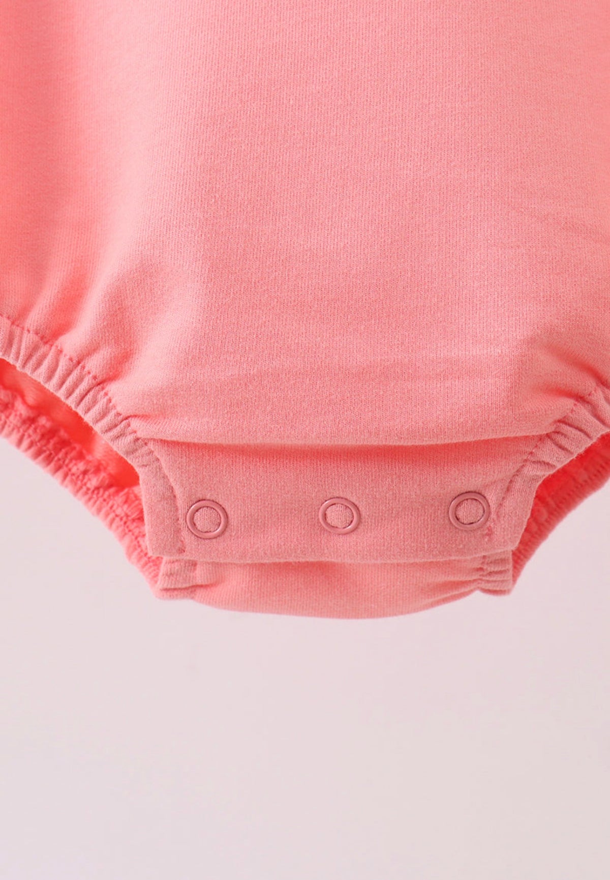 Pink Floral Bow Embroidery Bubble