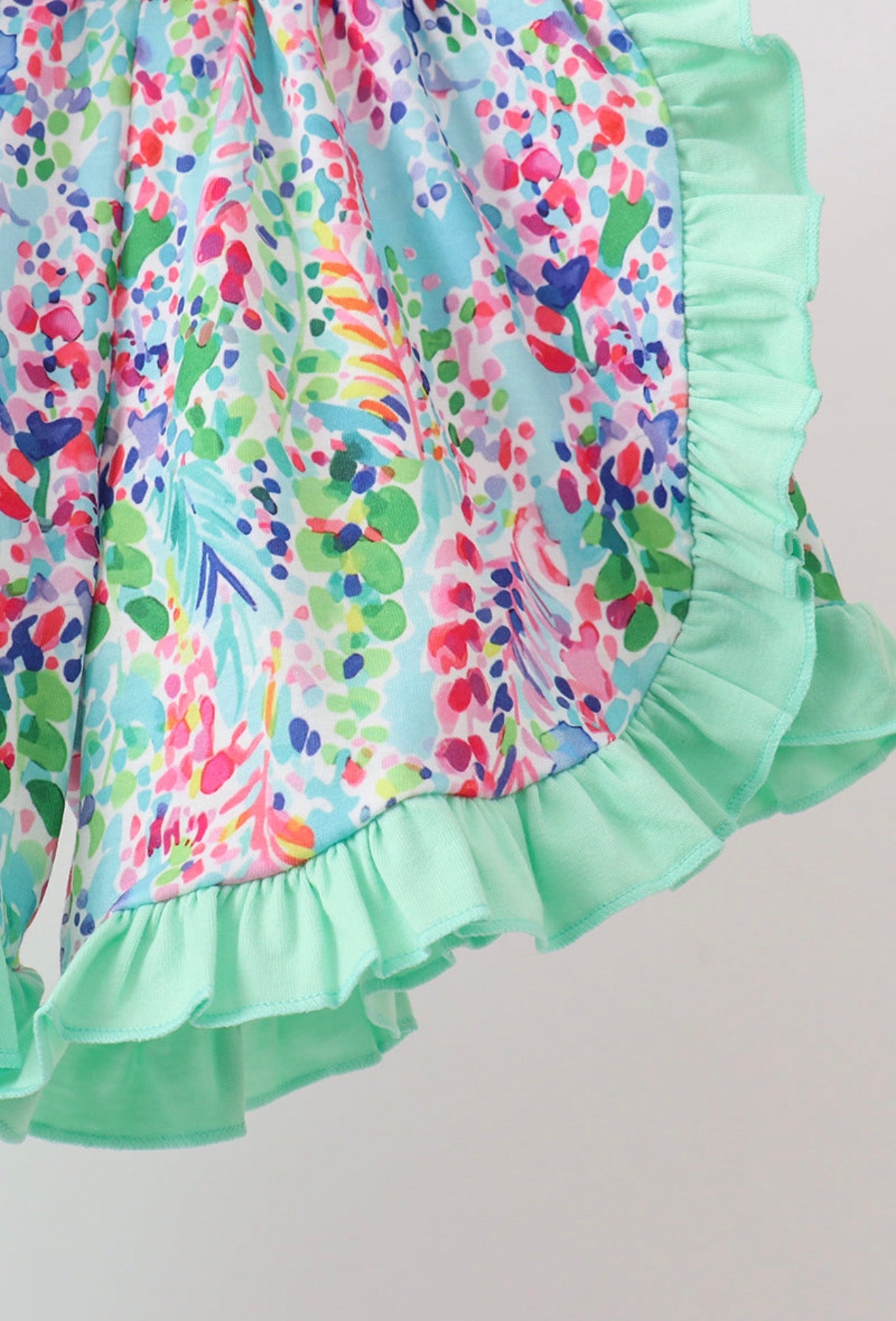 Mint character appliqué set