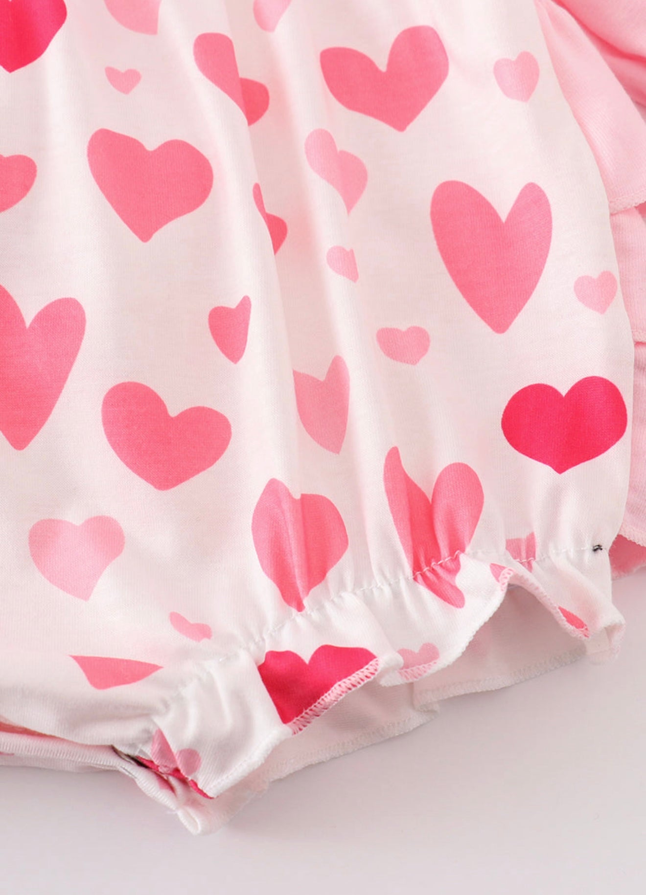 Pink love French knot girl bubble