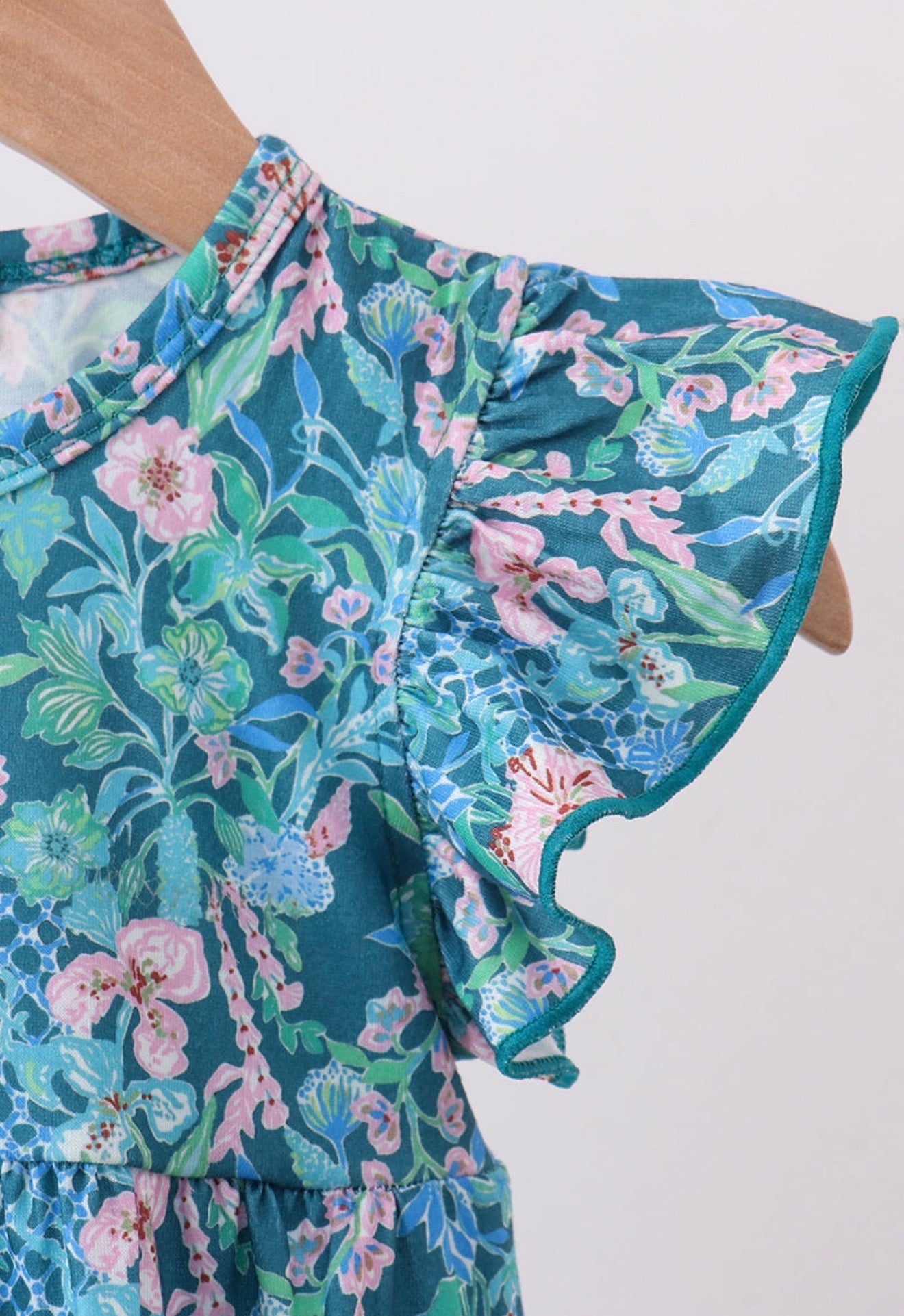 Lily floral bubble