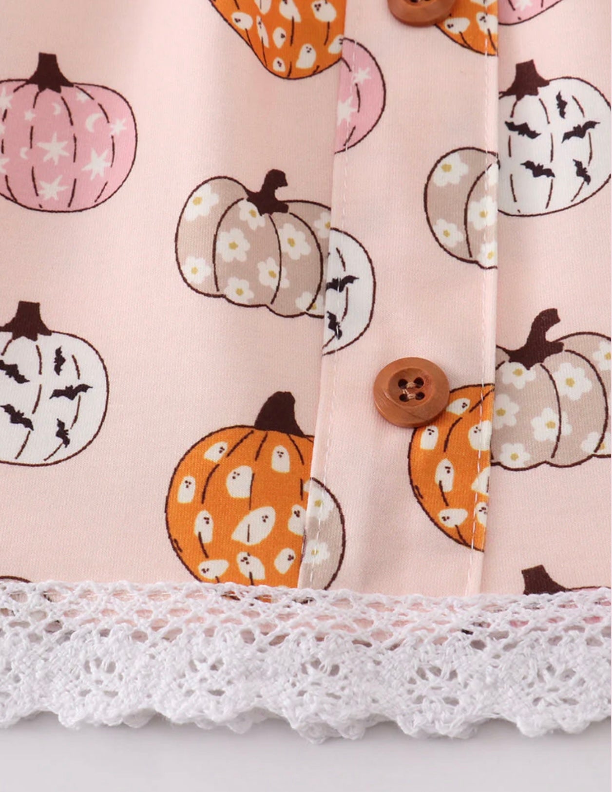 Pink pumpkin girl dress