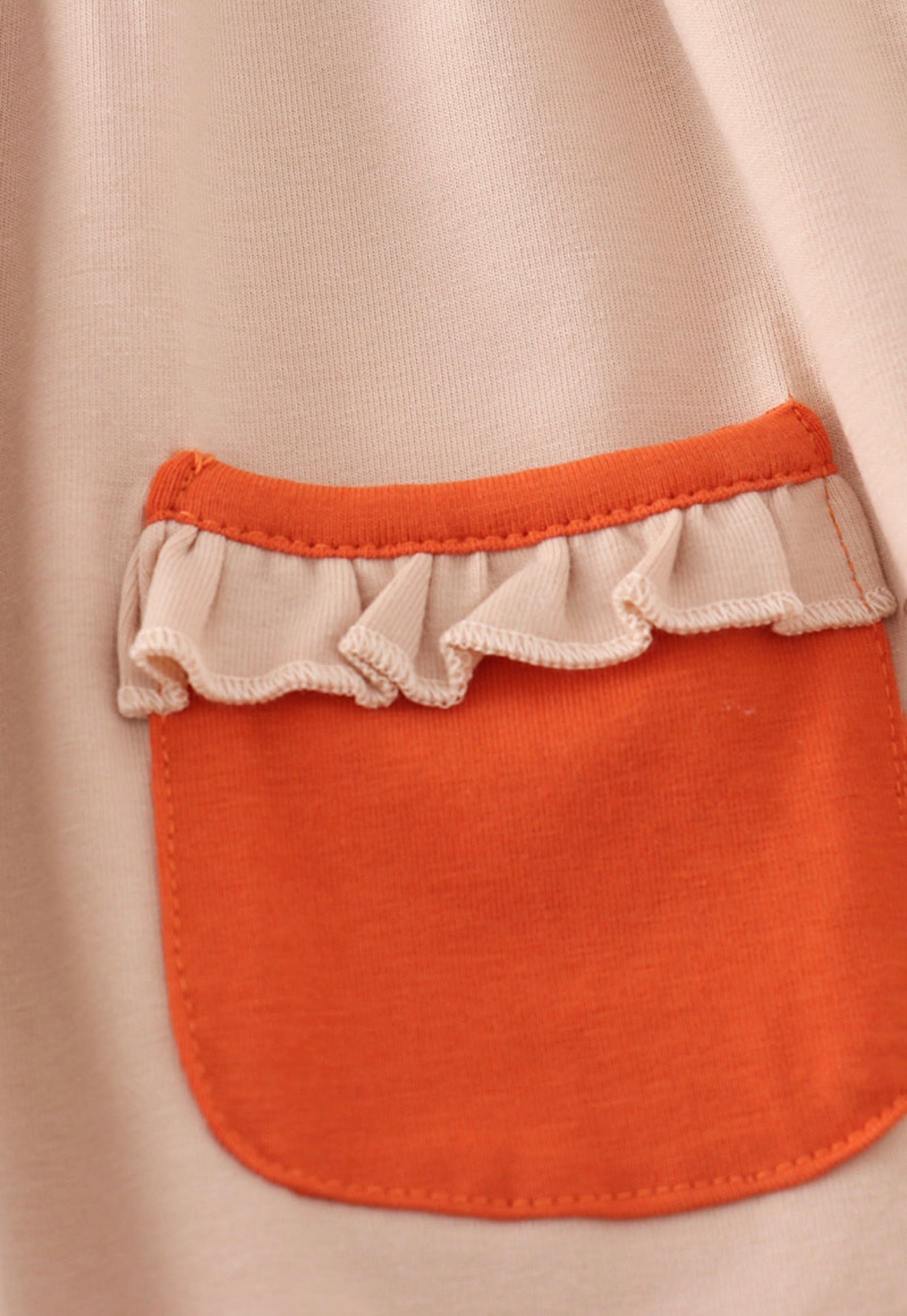 Rust Isaiah embroidery girl bloomer set