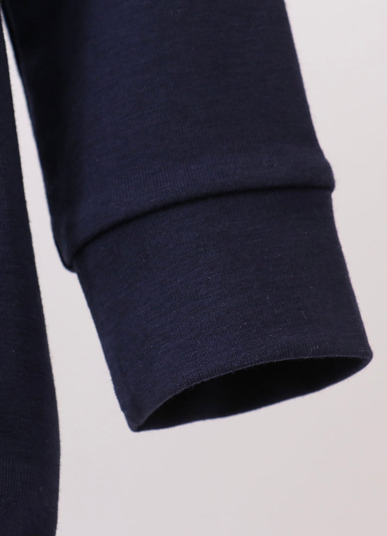 Navy nativity “Oh Holy Night” embroidery boy’s bubble