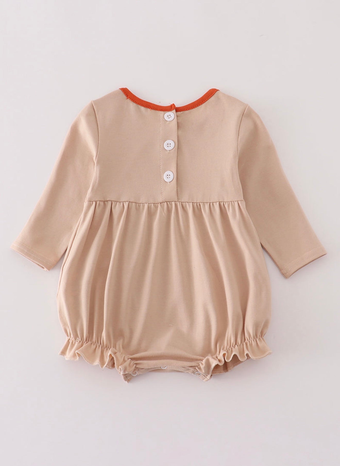 Rust Isaiah embroidery girl bubble