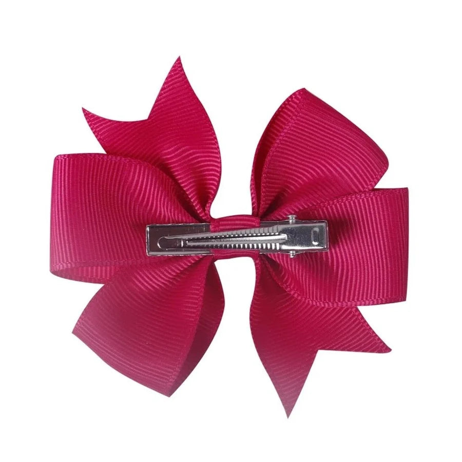 3” Pinwheel Hair Bows, Set of 2