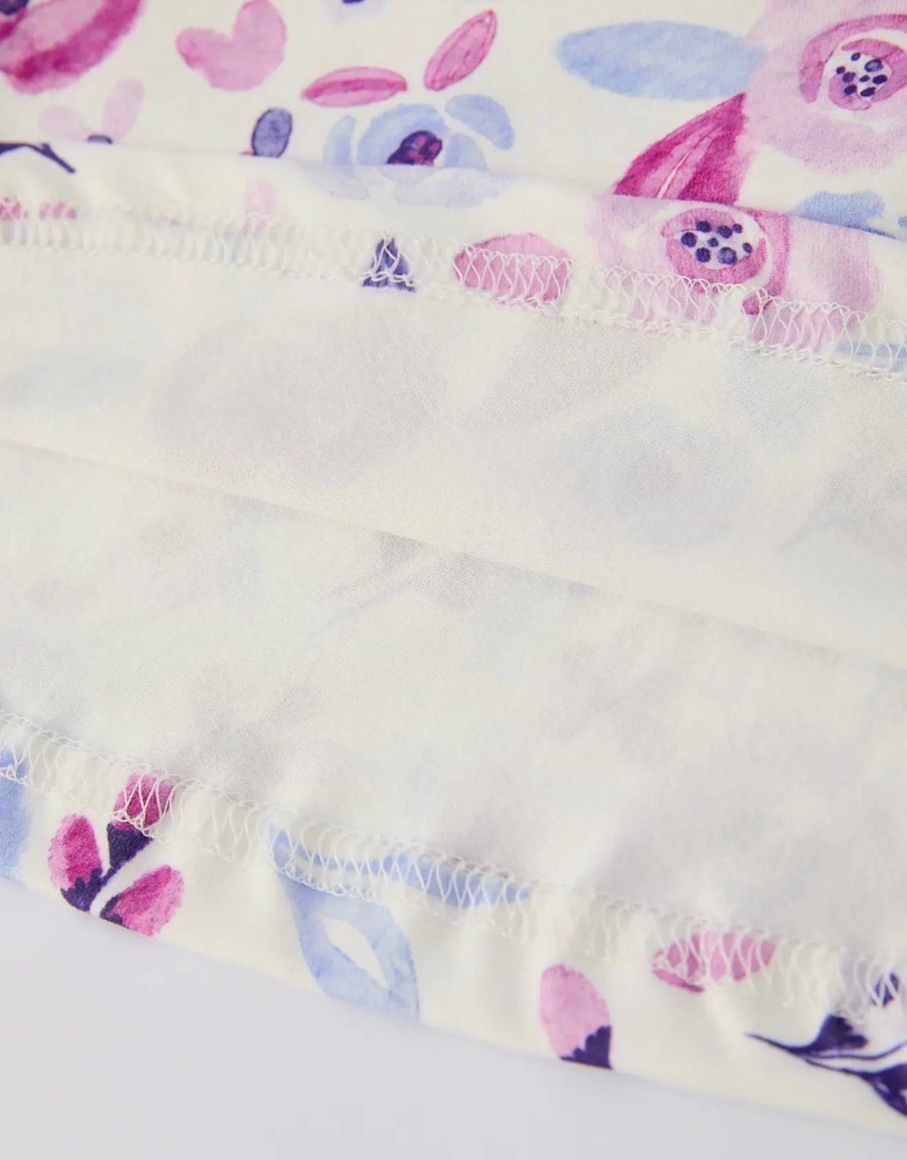 Purple Floral Baby Girl Dress