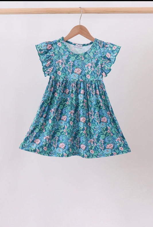 Lily floral dress