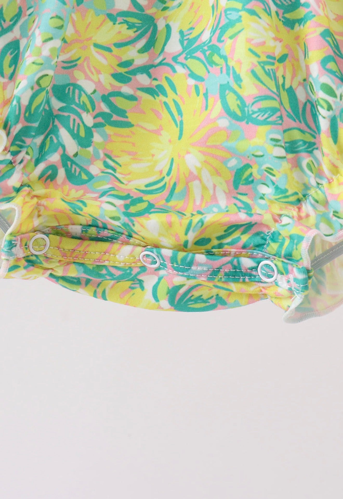 Yellow lily floral bubble