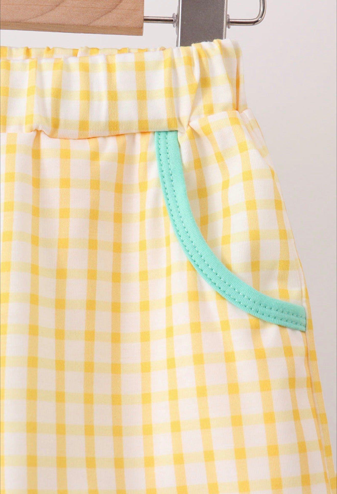 Mustard Honey Bear
Embroidered Short Set