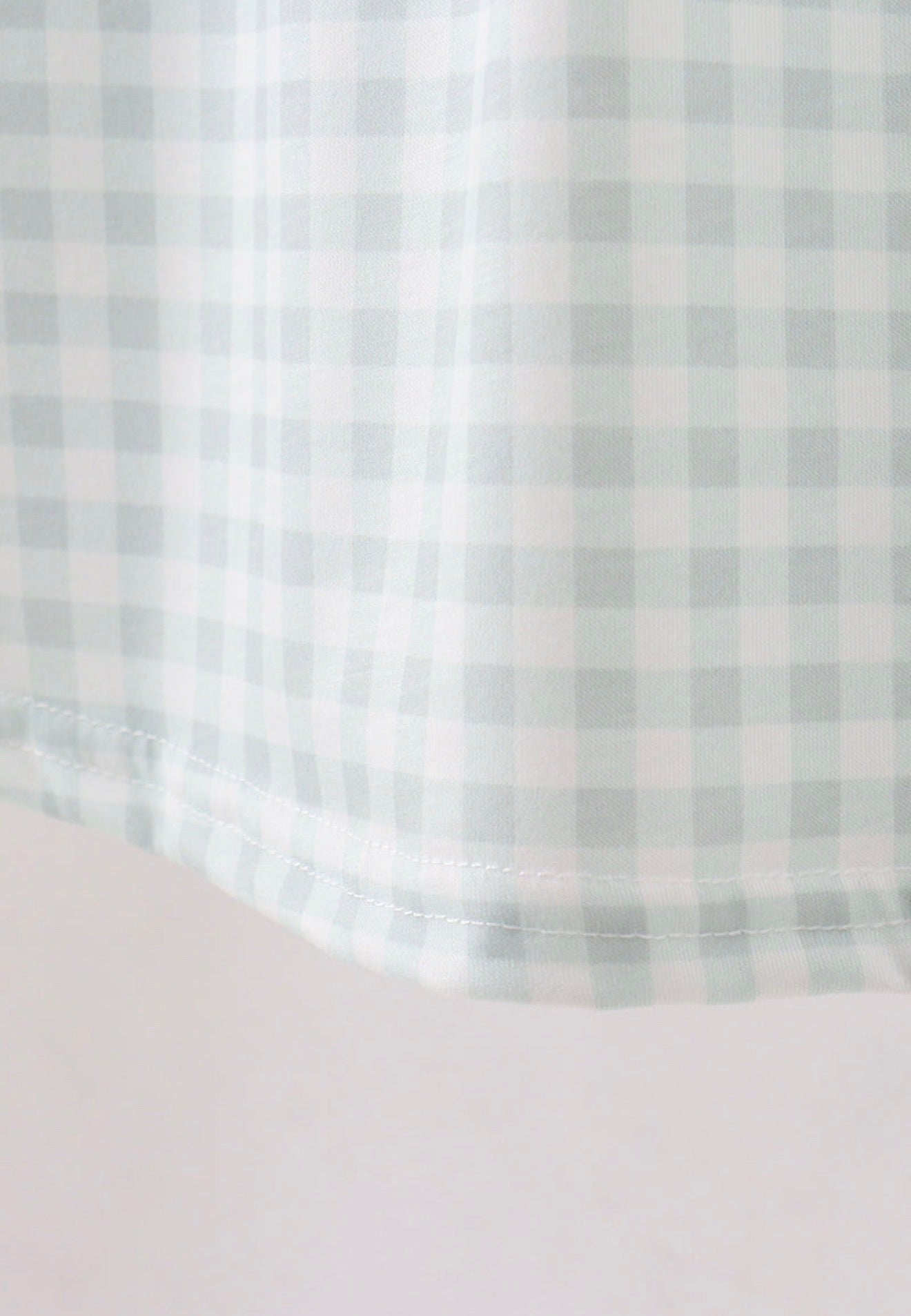 Sage He is risen smocked gingham girl’s dress