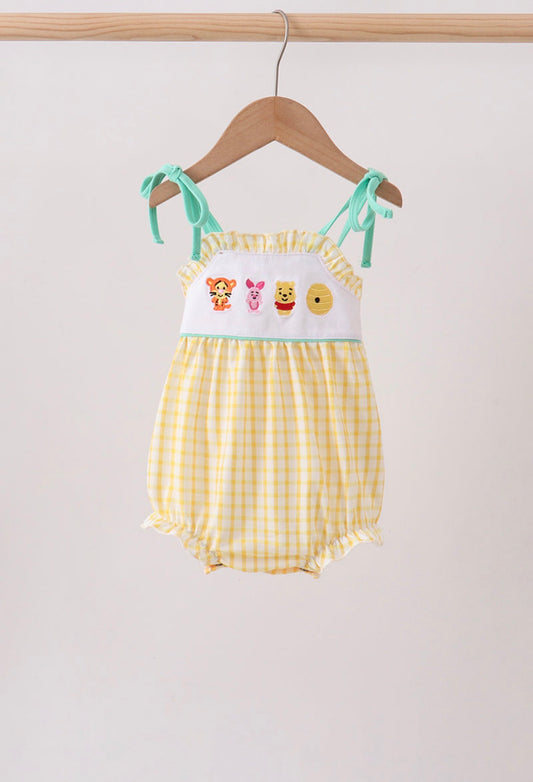 Mustard Honey Bear
Embroidered Bubble