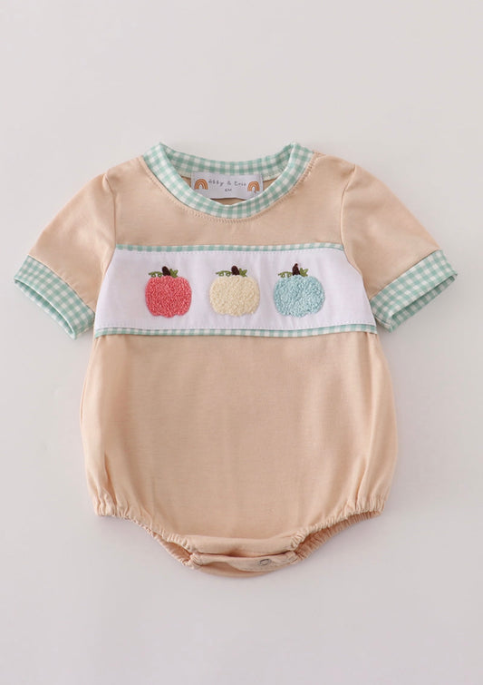 Beige French knot boy bubble